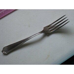 Antique STERLING SILVER Fork WATSON 1911 John Alden Pattern